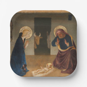 The Nativity  Holiday  Paper Plate