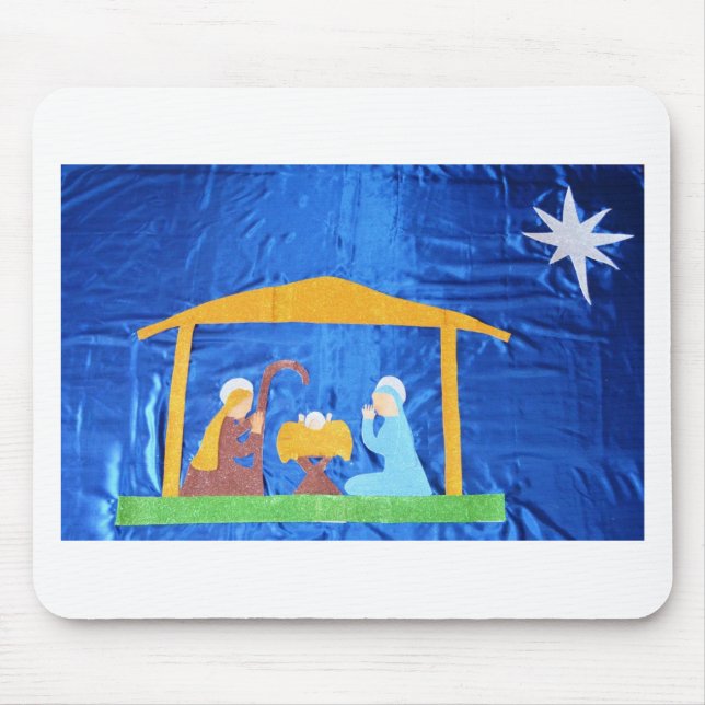 The Nativity Mouse Mat (Front)