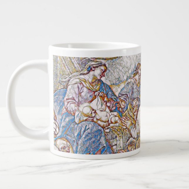 The Nativity Mug (Left)