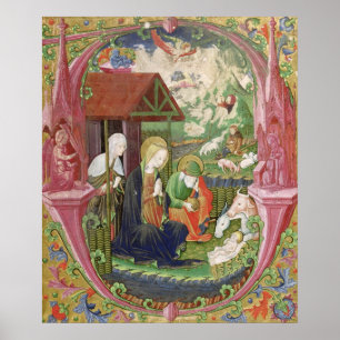 The Nativity, Northern Italian School Poster