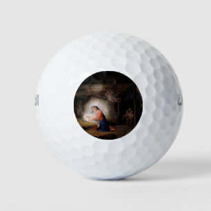 The Nativity of Christ (by Vladimir Borovikovsky) Golf Balls