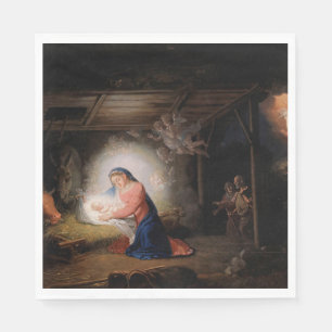 The Nativity of Christ (by Vladimir Borovikovsky) Napkin