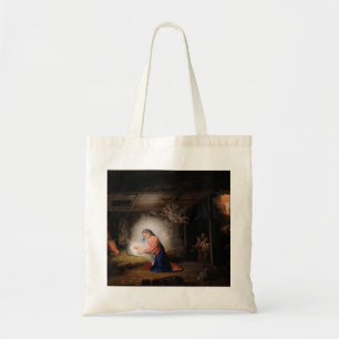 The Nativity of Christ (by Vladimir Borovikovsky) Tote Bag