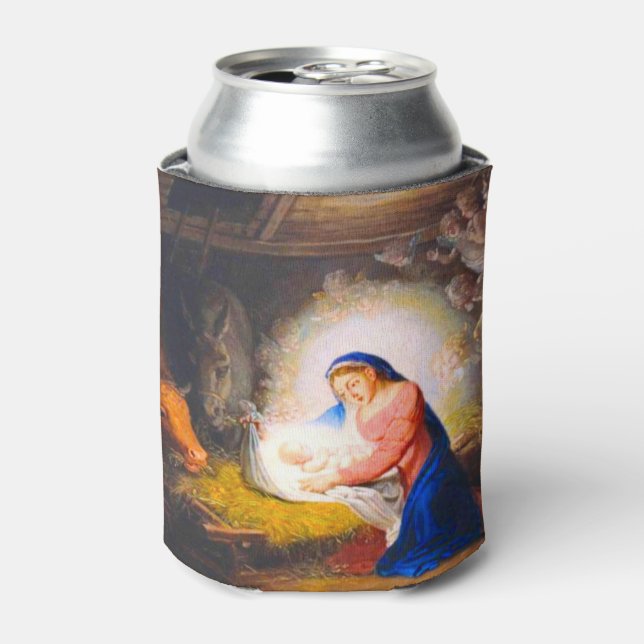 The Nativity of Christ Can Cooler (Can Front)