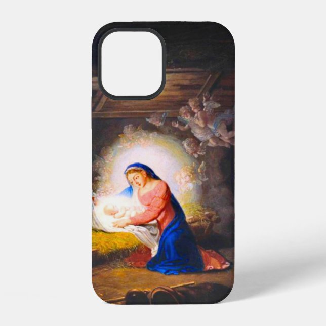 The Nativity of Christ iPhone Case (Back)
