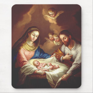 The Nativity of Jesus Christ Mouse Mat