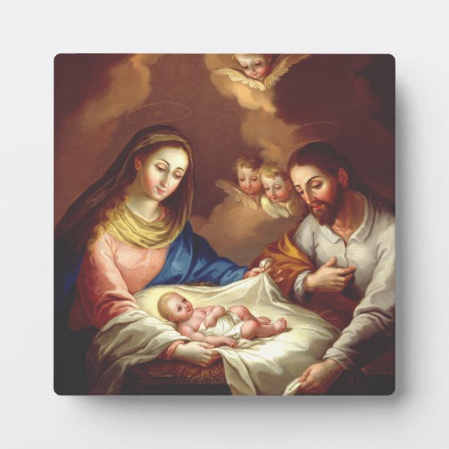 The Nativity of Jesus Christ  Plaque (Front)