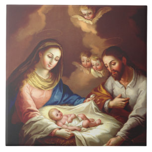 The Nativity of Jesus Christ Tile