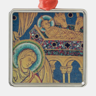 The Nativity, panel from the The Verduner Metal Tree Decoration