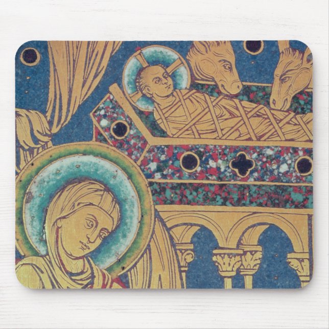 The Nativity, panel from the The Verduner Mouse Mat (Front)