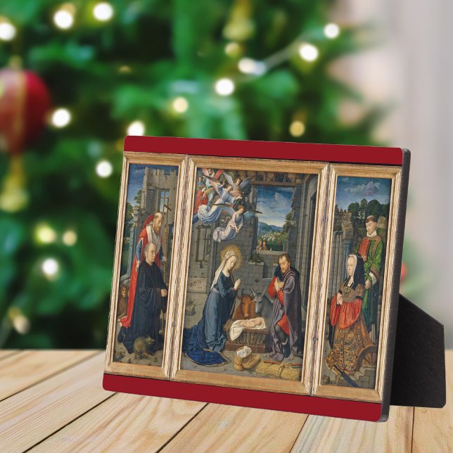 The Nativity Scene Beautiful Religious Christmas Plaque (Creator Uploaded)