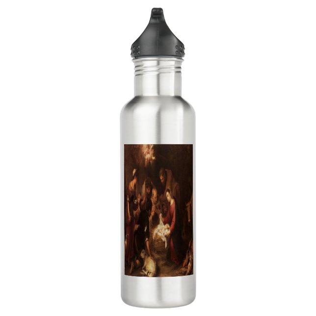 The Nativity Shepherds 1668 710 Ml Water Bottle (Right)