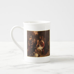 The Nativity Shepherds 1668 Bone China Mug