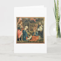 The Nativity with SS. Michael and Dominic, 1470 (t