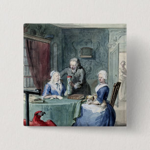 The Naturalist 15 Cm Square Badge