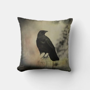 The Nature Of A Crow Cushion