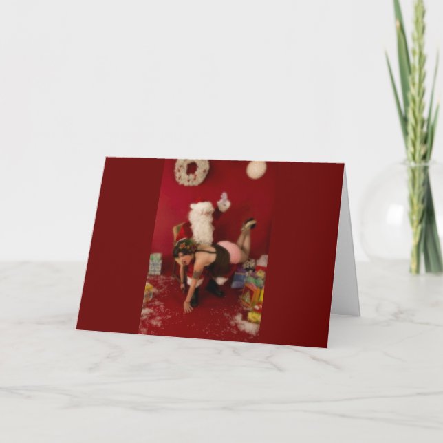 The Naughty List Holiday Card (Front)