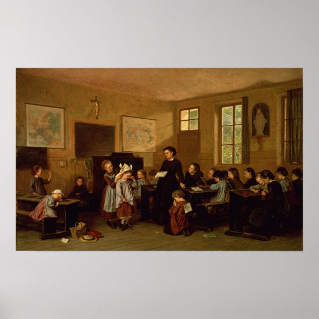 The naughty school children poster (Front)