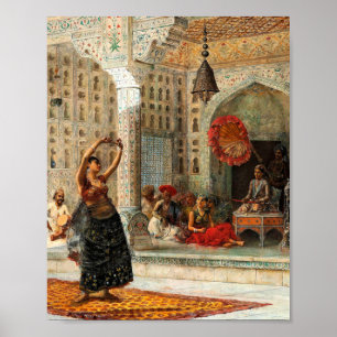 The Nautch By Edwin Lord Weeks Poster