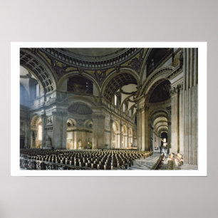 The Nave of St. Paul's Cathedral (photo) Poster