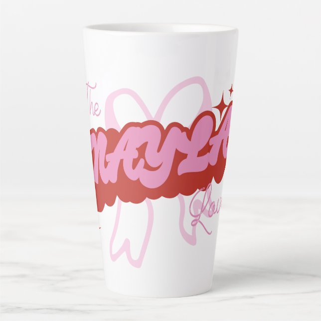 The NAYLA Love Latte Mug (Front)