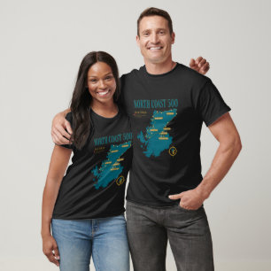 The NC500, Scotland Route The North Coast gifts T-Shirt