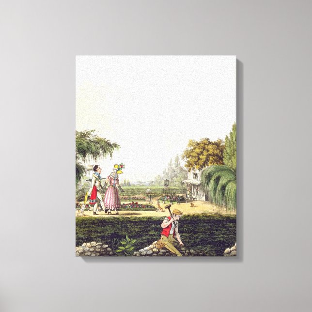 The Ne Plus Ultra of Bores, from 'Airy Nothings, o Canvas Print (Front)