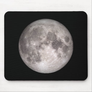 The Near Side of the Moon (Lunar Landscape) Mouse Mat