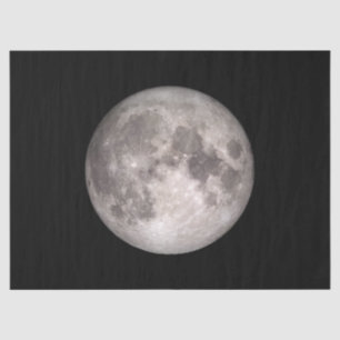 The Near Side of the Moon (Lunar Landscape) Tissue Paper