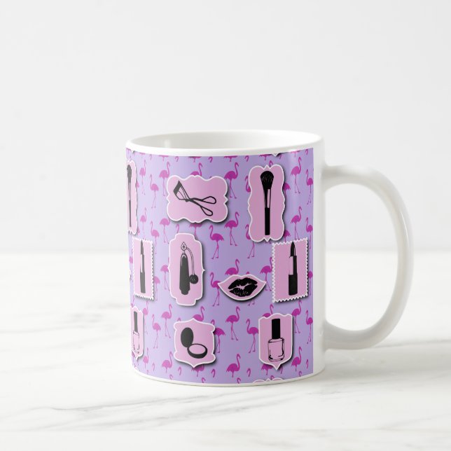 The Necessities Cosmetic Logo Pattern Coffee Mug (Right)