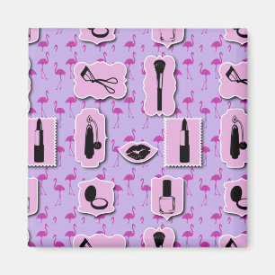 The Necessities Cosmetic Logo Pattern Magnet