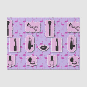 The Necessities Cosmetic Logo Pattern Tissue Paper