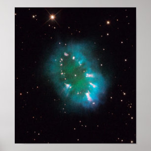 The Necklace Nebula (Hubble Telescope) Poster