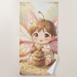 The Nectar Artist.4 Beach Towel