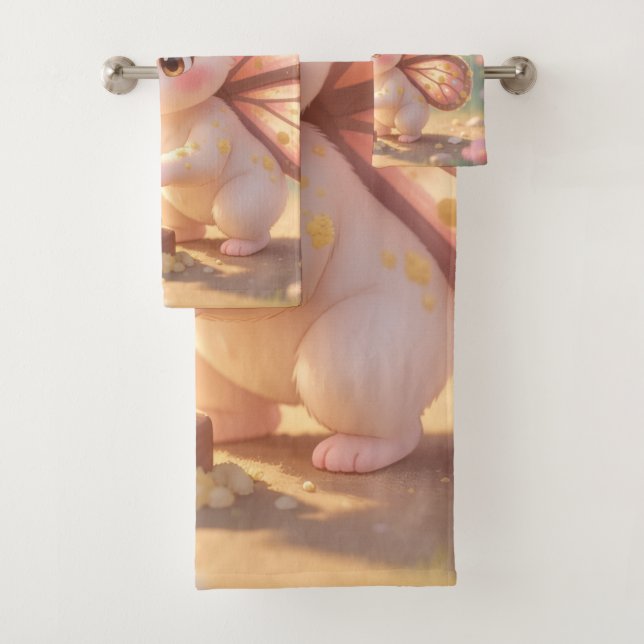 The Nectar Artist.5 Bath Towel Set (Insitu)
