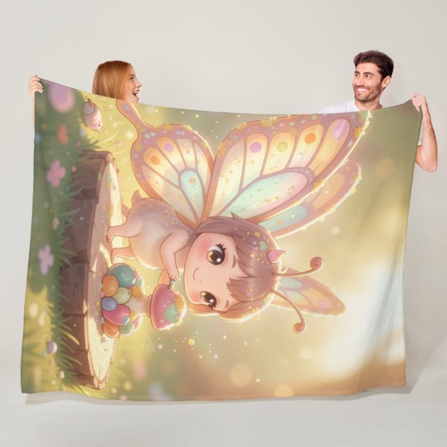 The Nectar Artist Fleece Blanket (In Situ)