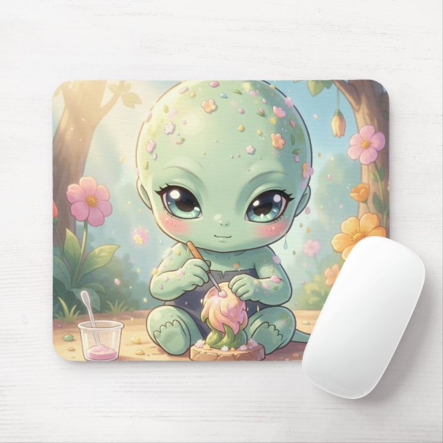 The Nectar Galaxy Wanderers.1 Mouse Mat (With Mouse)
