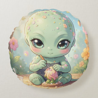The Nectar Galaxy Wanderers.1 Round Cushion