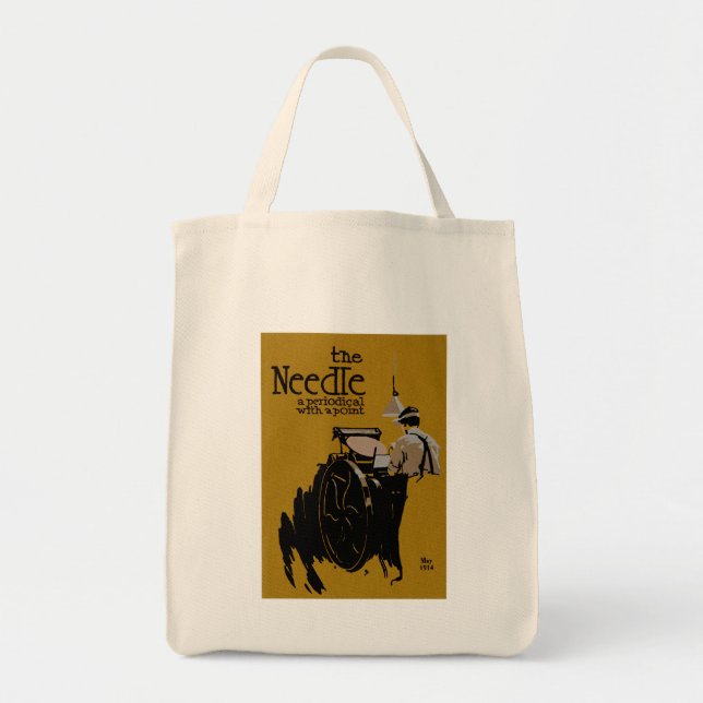 The Needle periodical illustration Tote Bag (Front)