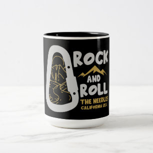 The Needles California Alpinism USA Two-Tone Coffee Mug