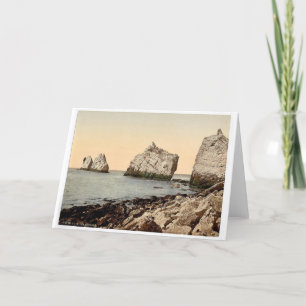 The Needles, I., Isle of Wight, England magnificen Card