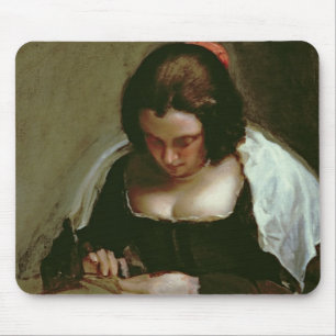 The Needlewoman, c.1640-50 Mouse Mat