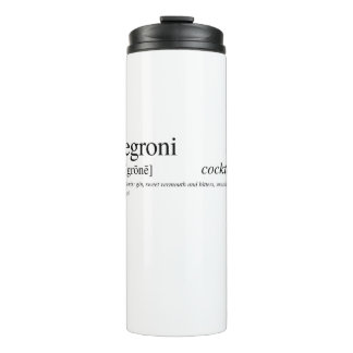 The Negroni - Italy's favorite cocktail Thermal Tumbler