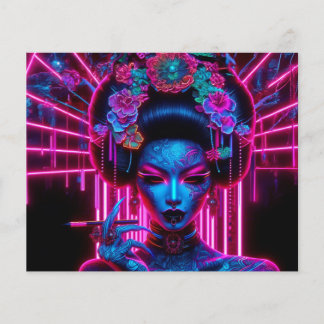 The neon geisha flyer