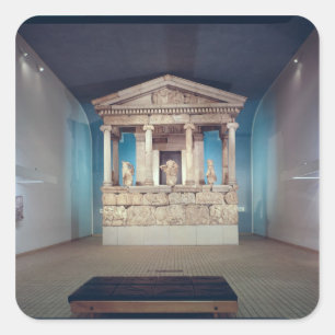 The Nereid Monument, Xanthos, c.390-380 BC Square Sticker