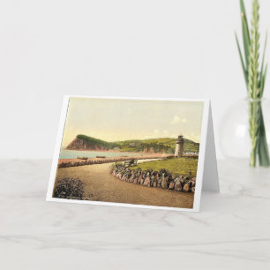 The Ness, Teignmouth, England magnificent Photochr Card