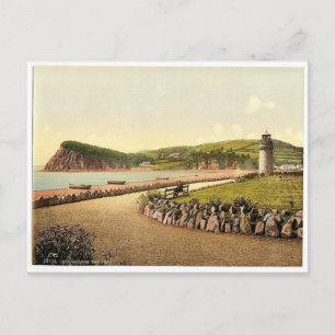 The Ness, Teignmouth, England magnificent Photochr Postcard