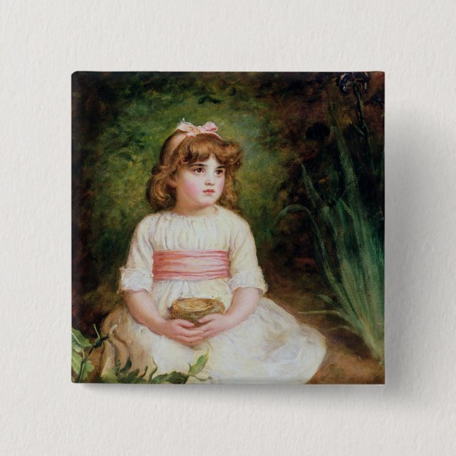 The Nest 15 Cm Square Badge (Front)