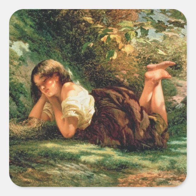 The Nest Square Sticker (Front)