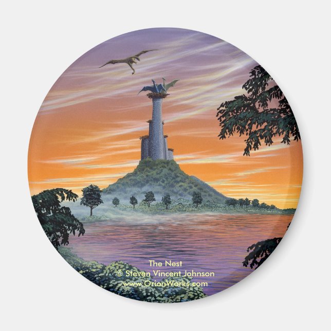 The Nest, The Nest Steven Vincent Johnsonwww.O... Magnet (Front)